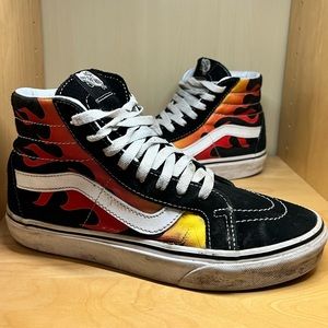 Vans Sk8-Hi Re-issue ‘Flames’ shoes